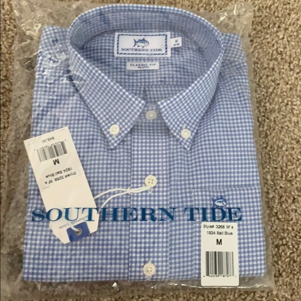 Button down still in package